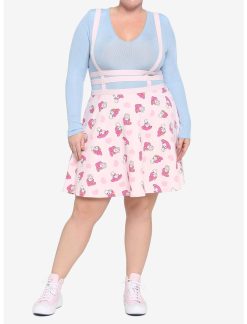 HUNIVERS My Melody Strappy Suspender Skirt Plus Size -transcendentactive shop 16784573 av1