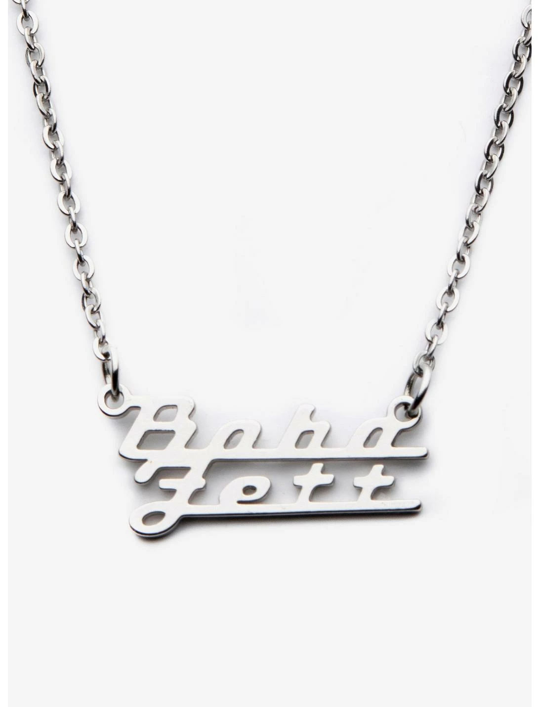 HUNIVERS Star Wars The Book Of Boba Fett Boba Fett Name Necklace 3 HUNIVERS Star Wars The Book Of Boba Fett Boba Fett Name Necklace