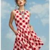 HUNIVERS Her Universe Marvel Avengers Icons Gingham Tiered Dress 2 HUNIVERS Her Universe Marvel Avengers Icons Gingham Tiered Dress -transcendentactive shop 16898213 hi