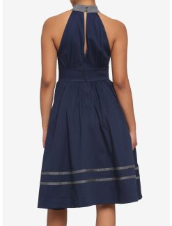 HUNIVERS Her Universe Star Wars Ahsoka Tano Halter Dress -transcendentactive shop 16898229 av1