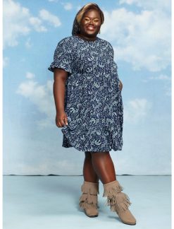 HUNIVERS Her Universe Star Wars Icons Tiered Dress Plus Size -transcendentactive shop 16898237 av1