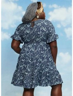 HUNIVERS Her Universe Star Wars Icons Tiered Dress Plus Size -transcendentactive shop 16898237 av2