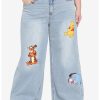 HUNIVERS Disney Winnie The Pooh Characters Straight Leg Jeans Plus Size -transcendentactive shop 16945831 hi
