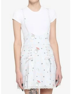 HUNIVERS Her Universe Studio Ghibli My Neighbor Totoro Cherry Blossoms Lace-Up Suspender Skirt