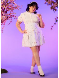 HUNIVERS Her Universe Studio Ghibli My Neighbor Totoro Cherry Blossoms Lace-Up Suspender Skirt Plus Size 3 HUNIVERS Her Universe Studio Ghibli My Neighbor Totoro Cherry Blossoms Lace-Up Suspender Skirt Plus Size -transcendentactive shop 16966641 av1
