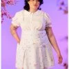 HUNIVERS Her Universe Studio Ghibli My Neighbor Totoro Cherry Blossoms Lace-Up Suspender Skirt Plus Size -transcendentactive shop 16966641 hi