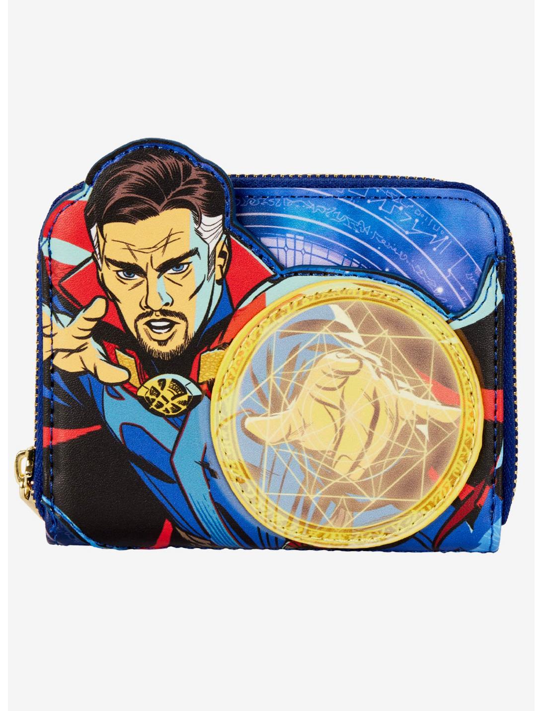 Loungefly Marvel Doctor Strange In The Multiverse Of Madness Glow-In-The-Dark Mini Zipper Wallet LNGEFLY Loungefly Marvel Doctor Strange In The Multiverse Of Madness Glow-In-The-Dark Mini Zipper Wallet -transcendentactive shop 16973387 hi