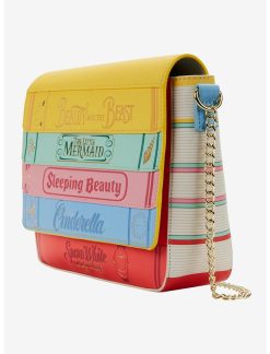 LNGEFLY Loungefly Disney Princess Books Crossbody Bag -transcendentactive shop 16973397 av2
