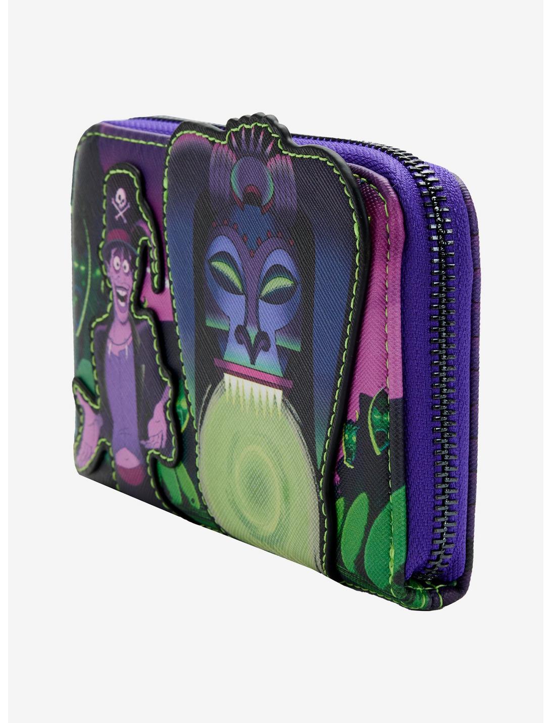 Loungefly Disney The Princess And The Frog Dr. Facilier Glow-In-The-Dark Zipper Wallet LNGEFLY Loungefly Disney The Princess And The Frog Dr. Facilier Glow-In-The-Dark Zipper Wallet -transcendentactive shop 16973801 av3