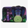 LNGEFLY Loungefly Disney The Princess And The Frog Dr. Facilier Glow-In-The-Dark Zipper Wallet -transcendentactive shop 16973801 hi
