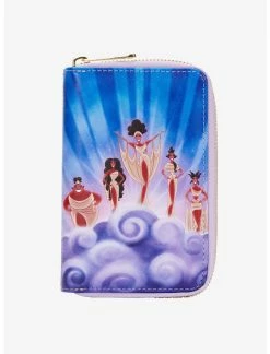 LNGEFLY Loungefly Disney Hercules Muses Zipper Wallet