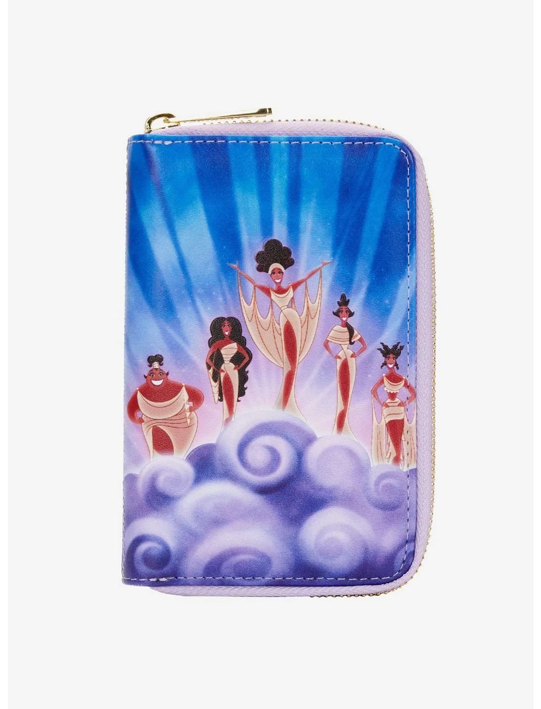 LNGEFLY Loungefly Disney Hercules Muses Zipper Wallet 3 LNGEFLY Loungefly Disney Hercules Muses Zipper Wallet