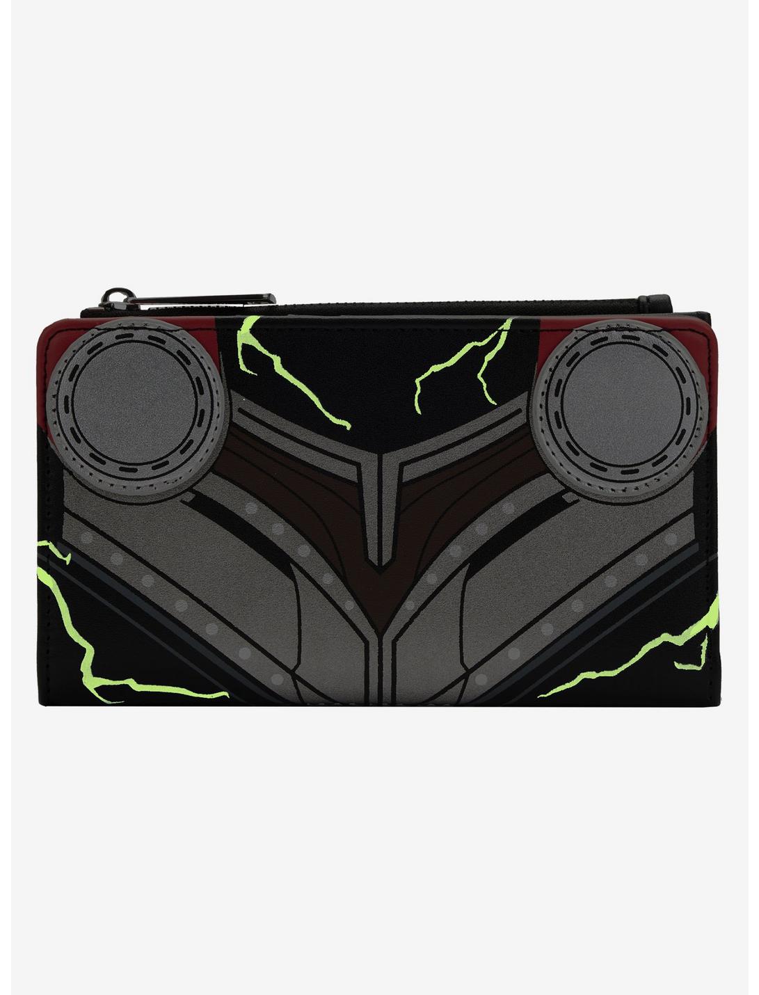 Loungefly Marvel Thor: Love And Thunder Armor Flap Wallet LNGEFLY Loungefly Marvel Thor: Love And Thunder Armor Flap Wallet -transcendentactive shop 16973815 av1