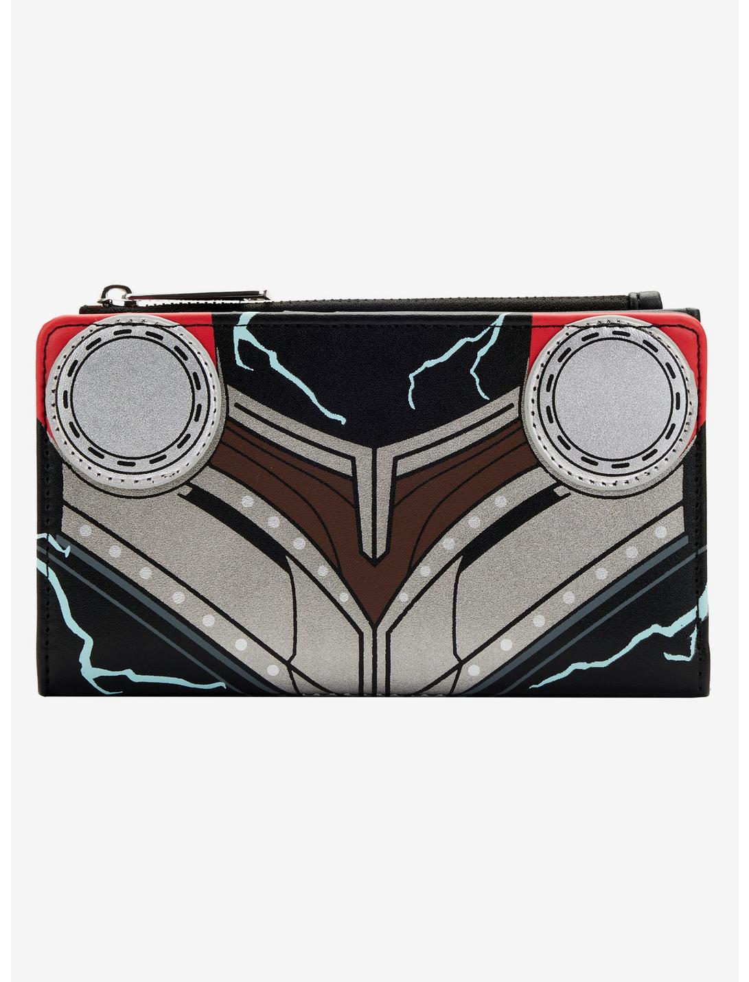 Loungefly Marvel Thor: Love And Thunder Armor Flap Wallet LNGEFLY Loungefly Marvel Thor: Love And Thunder Armor Flap Wallet -transcendentactive shop 16973815 hi