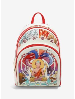 LNGEFLY Loungefly Avatar: The Last Airbender Meditating Aang Mini Backpack
