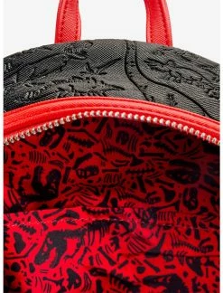 LNGEFLY Loungefly Jurassic Park Dinosaur Logo Mini Backpack -transcendentactive shop 16973821 av2