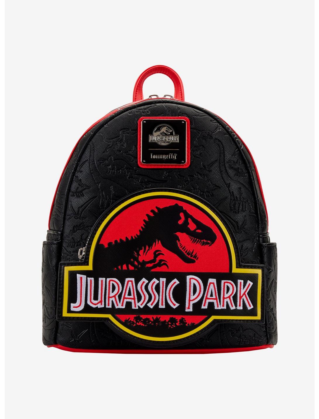 Loungefly Jurassic Park Dinosaur Logo Mini Backpack LNGEFLY Loungefly Jurassic Park Dinosaur Logo Mini Backpack -transcendentactive shop 16973821 hi