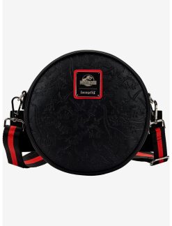 LNGEFLY Loungefly Jurassic Park Logo Dinosaur Crossbody Bag -transcendentactive shop 16973823 av1