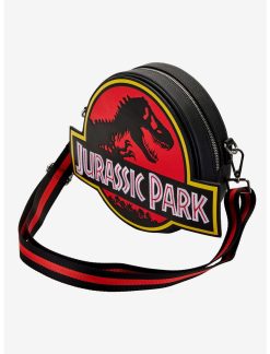 LNGEFLY Loungefly Jurassic Park Logo Dinosaur Crossbody Bag -transcendentactive shop 16973823 av3