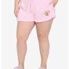 HUNIVERS Care Bears Tenderheart Bear Fuzzy Lounge Shorts Plus Size -transcendentactive shop 17049328 hi