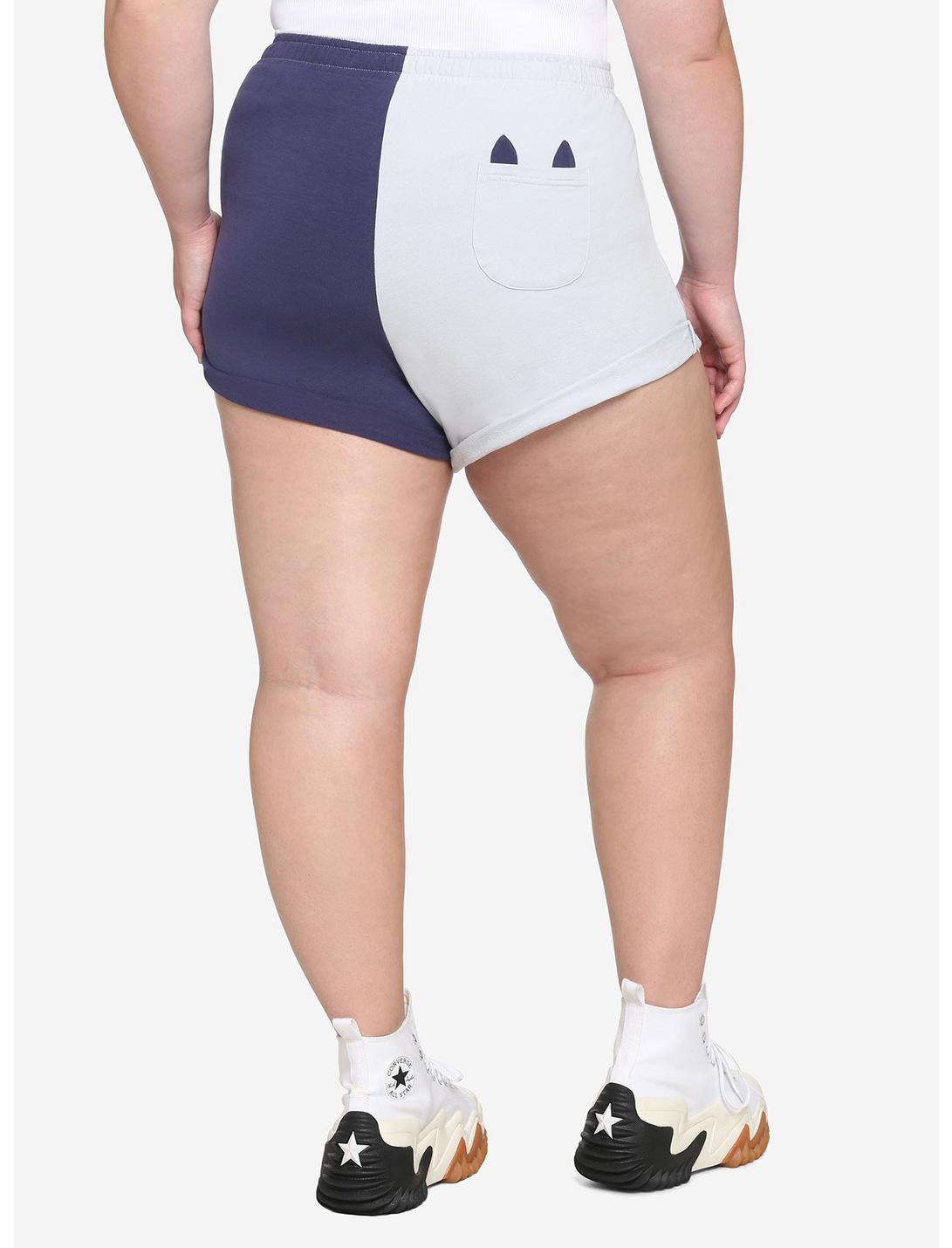 Pretty Guardian Sailor Moon Luna & Artemis Split Shorts Plus Size HUNIVERS Pretty Guardian Sailor Moon Luna & Artemis Split Shorts Plus Size -transcendentactive shop 17095836 av1