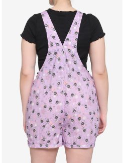 HUNIVERS Her Universe Studio Ghibli Spirited Away Soot Sprite Soft Shortalls Plus Size -transcendentactive shop 17111928 av2