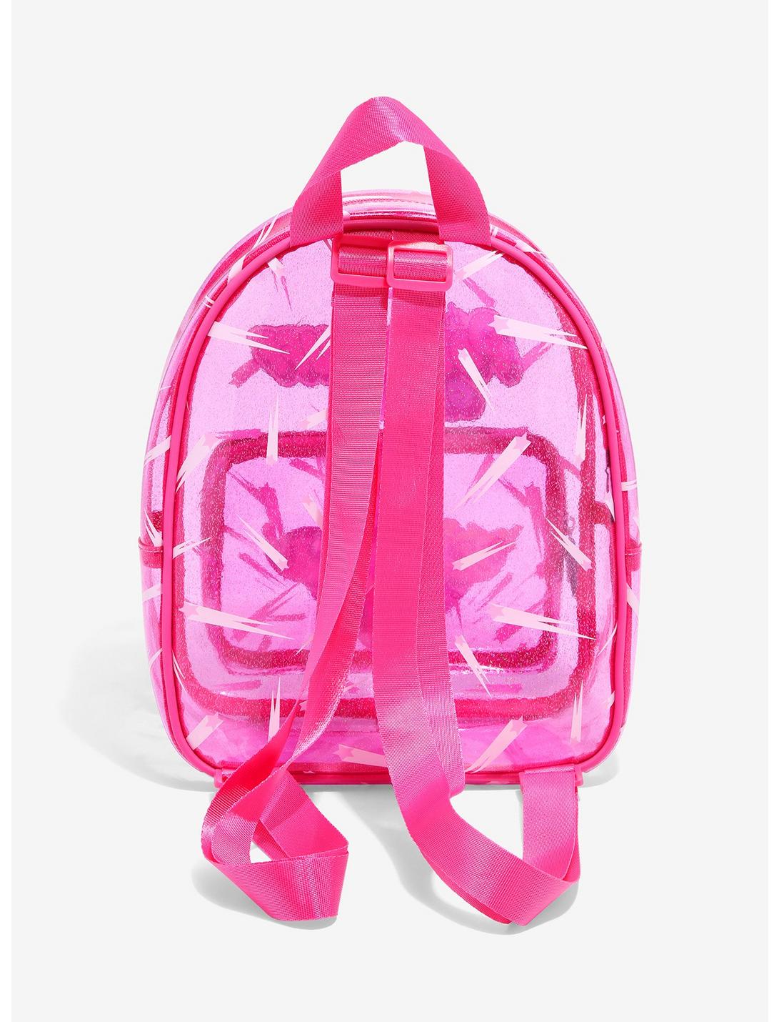 HUNIVERS The Powerpuff Girls Pink Clear Mini Backpack 4 HUNIVERS The Powerpuff Girls Pink Clear Mini Backpack - Image 2