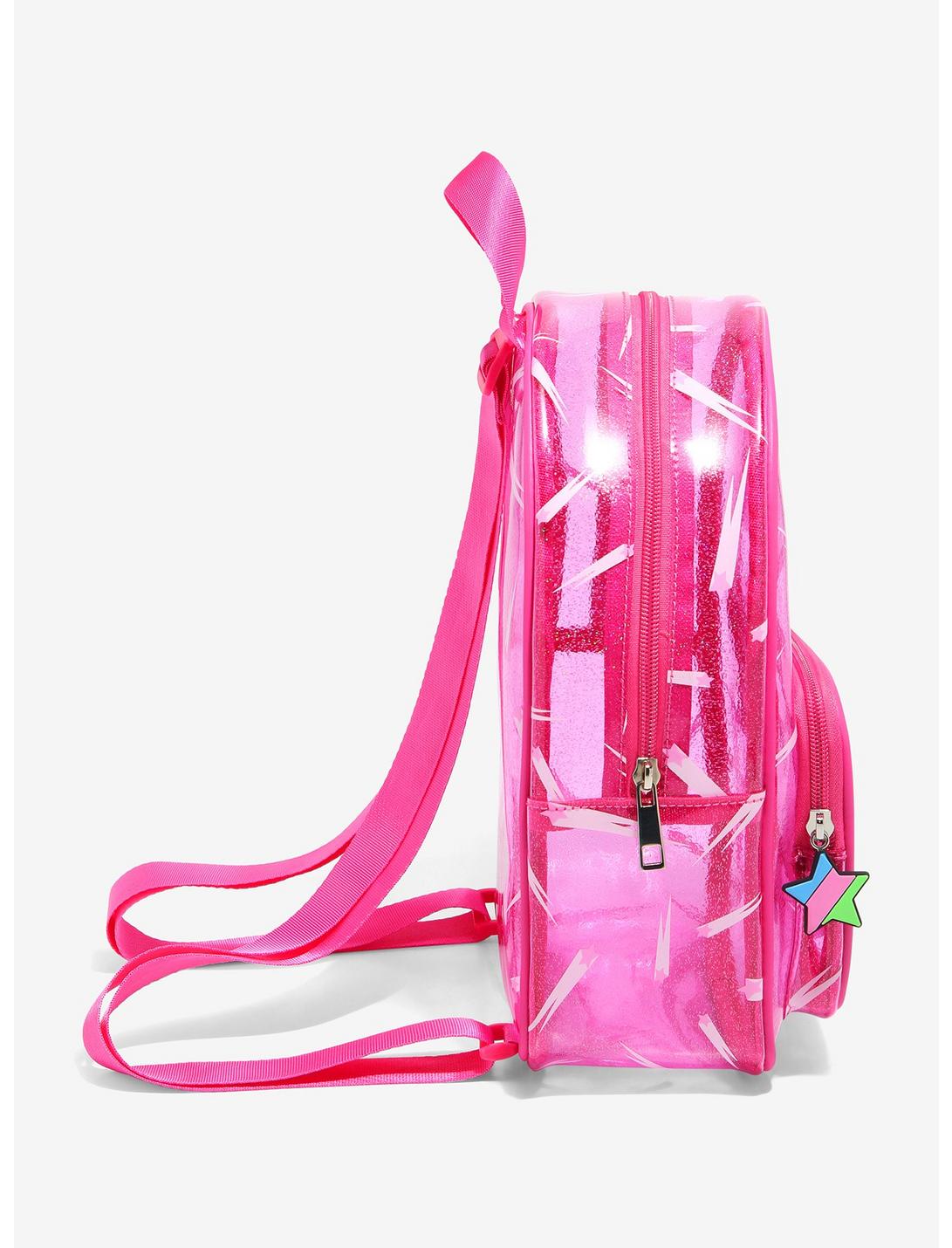 HUNIVERS The Powerpuff Girls Pink Clear Mini Backpack 5 HUNIVERS The Powerpuff Girls Pink Clear Mini Backpack - Image 3