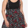 HUNIVERS Her Universe Stranger Things Hellfire Club Suspender Skirt Plus Size 1 HUNIVERS Her Universe Stranger Things Hellfire Club Suspender Skirt Plus Size -transcendentactive shop 17130565 hi