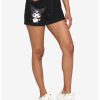 HUNIVERS Kuromi Contrast Stitch Mom Shorts -transcendentactive shop 17230123 hi