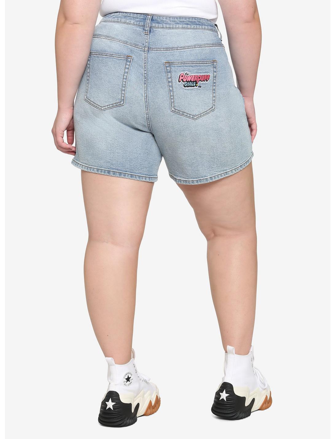 The Powerpuff Girls Trio Mom Shorts Plus Size HUNIVERS The Powerpuff Girls Trio Mom Shorts Plus Size -transcendentactive shop 17230147 av1