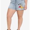 HUNIVERS Disney Mickey Mouse & Pluto Mom Shorts Plus Size 2 HUNIVERS Disney Mickey Mouse & Pluto Mom Shorts Plus Size -transcendentactive shop 17230163 hi