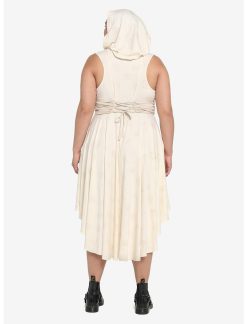HUNIVERS Her Universe Star Wars Obi-Wan Kenobi Hooded Jedi Dress Plus Size -transcendentactive shop 17276691 av2