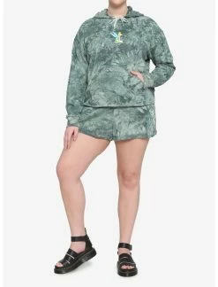 HUNIVERS Her Universe Disney Tinker Bell Green Tie-Dye Soft Shorts Plus Size 7 HUNIVERS Her Universe Disney Tinker Bell Green Tie-Dye Soft Shorts Plus Size -transcendentactive shop 17302206 av2