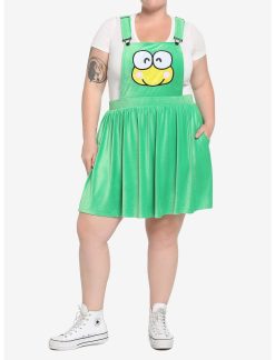 HUNIVERS Keroppi Smile Corduroy Skirtall Plus Size -transcendentactive shop 17391207 av1