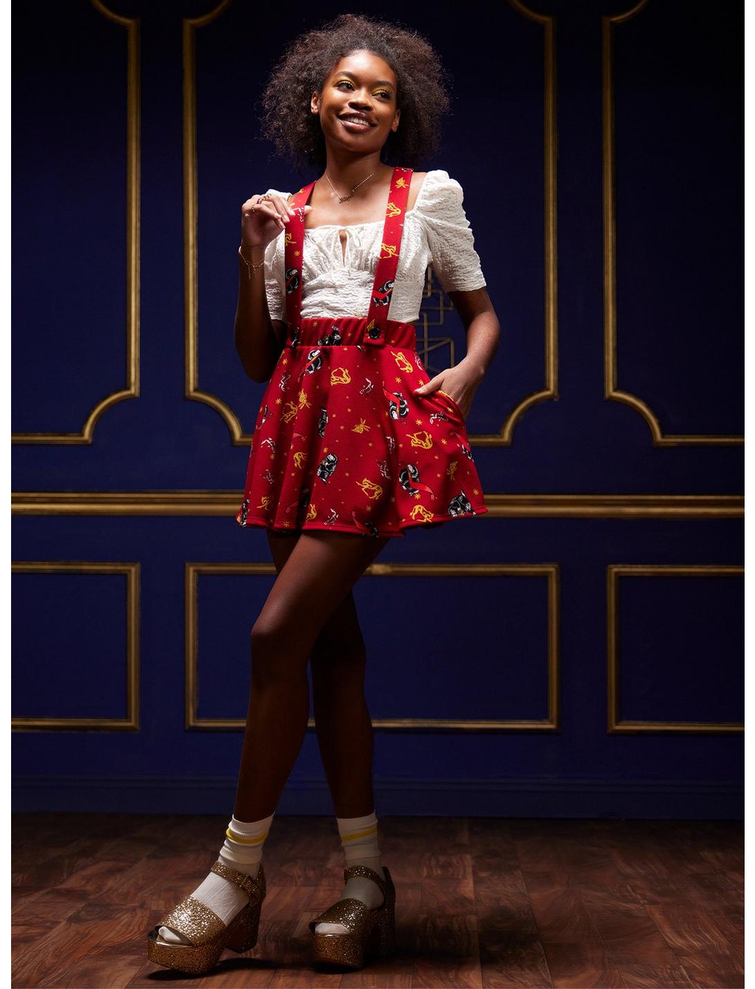 Fantastic Beasts: The Secrets Of Dumbledore Niffler Suspender Skirt HUNIVERS Fantastic Beasts: The Secrets Of Dumbledore Niffler Suspender Skirt -transcendentactive shop 17473454 av1