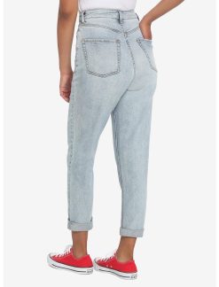 HUNIVERS Keroppi Name Mom Jeans -transcendentactive shop 17491589 av1