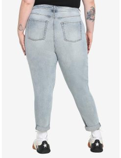 HUNIVERS Keroppi Name Mom Jeans Plus Size -transcendentactive shop 17491601 av1