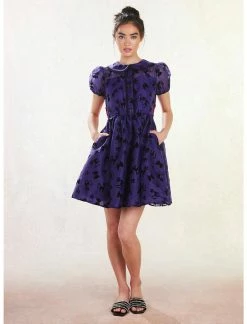 HUNIVERS Her Universe Kiki's Delivery Service Jiji Puffy Organza Dress -transcendentactive shop 17537628 av1