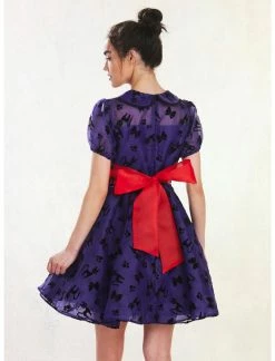 HUNIVERS Her Universe Kiki's Delivery Service Jiji Puffy Organza Dress -transcendentactive shop 17537628 av2