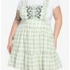 HUNIVERS Her Universe My Neighbor Totoro Gingham Pinafore Skirtall Plus Size -transcendentactive shop 17537973 hi