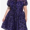 HUNIVERS Her Universe Studio Ghibli Kiki's Delivery Service Jiji Puffy Organza Dress Plus Size -transcendentactive shop 17538986 hi