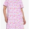 HUNIVERS Hello Kitty And Friends Pastel Collage Button-Up Dress Plus Size 1 HUNIVERS Hello Kitty And Friends Pastel Collage Button-Up Dress Plus Size -transcendentactive shop 17604622 hi