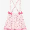 HUNIVERS Hello Kitty Puffy Bow Suspender Skirt Plus Size 2 HUNIVERS Hello Kitty Puffy Bow Suspender Skirt Plus Size -transcendentactive shop 17604637 hi