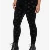 HUNIVERS Coraline Velvet Mesh Icon Leggings Plus Size -transcendentactive shop 17642049 hi
