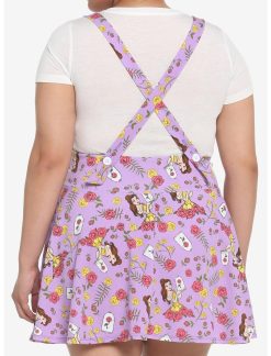 HUNIVERS Disney Beauty And The Beast Roses Suspender Skirt Plus Size 4 HUNIVERS Disney Beauty And The Beast Roses Suspender Skirt Plus Size -transcendentactive shop 17642079 av2