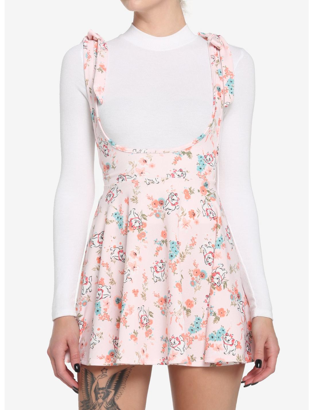 Disney The Aristocats Marie Floral Suspender Skirt HUNIVERS Disney The Aristocats Marie Floral Suspender Skirt -transcendentactive shop 17642086 hi