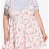 HUNIVERS Disney The Aristocats Marie Floral Suspender Skirt Plus Size -transcendentactive shop 17642094 hi