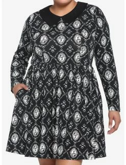 HUNIVERS The Nightmare Before Christmas Jack & Sally Cameo Dress Plus Size