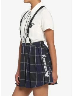 HUNIVERS Harry Potter Ravenclaw Pleated Suspender Skirt -transcendentactive shop 17753460 av3